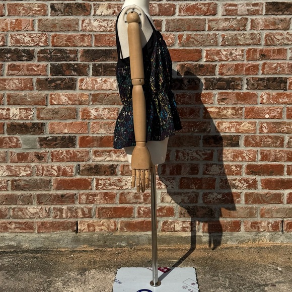 Derek Lam for DesignNation printed tank top with black trim / S / Excellent cond - Picture 11 of 17